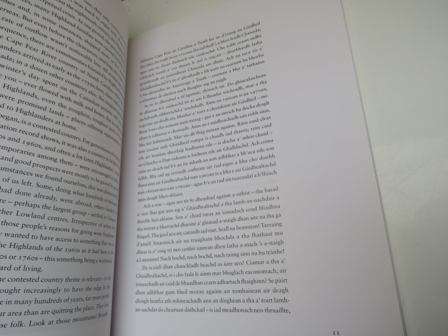 Fonn 's Duthchas, Land and Legacy. The Scottish Highlands: A Contested Country