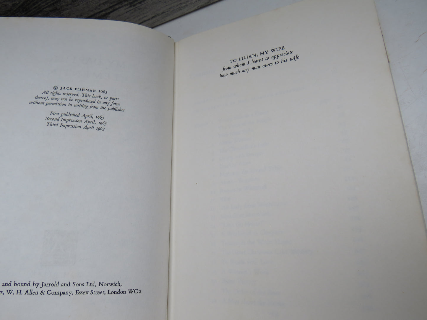 My Darling Clementine, The Story of Lady Churchill by Jack Fishman, 1963
