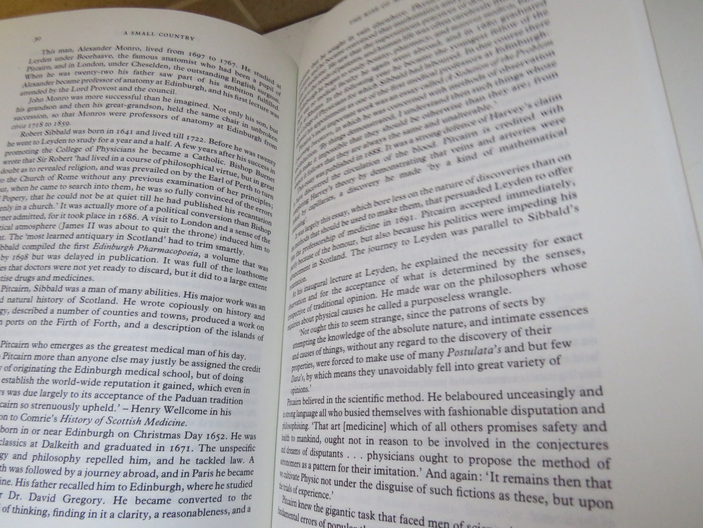 A Small Country, Scotland 1700-1830, by Neil McCallum, 1983
