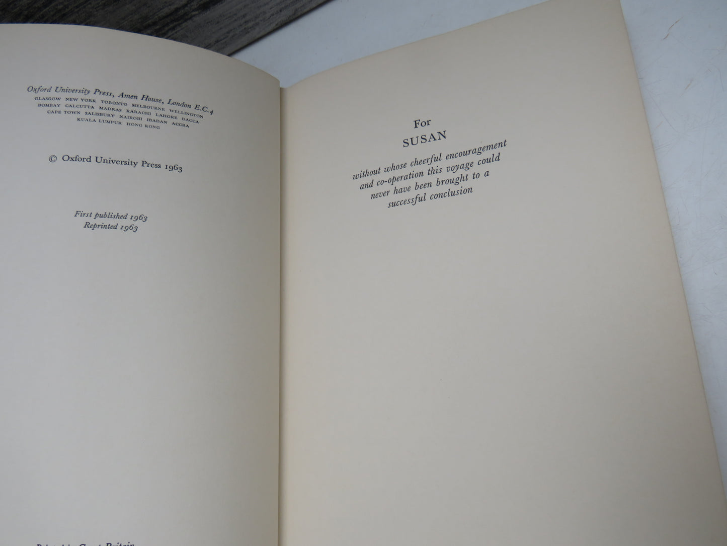 Beyond The West Horizon by Eric C. Hiscock, 1963