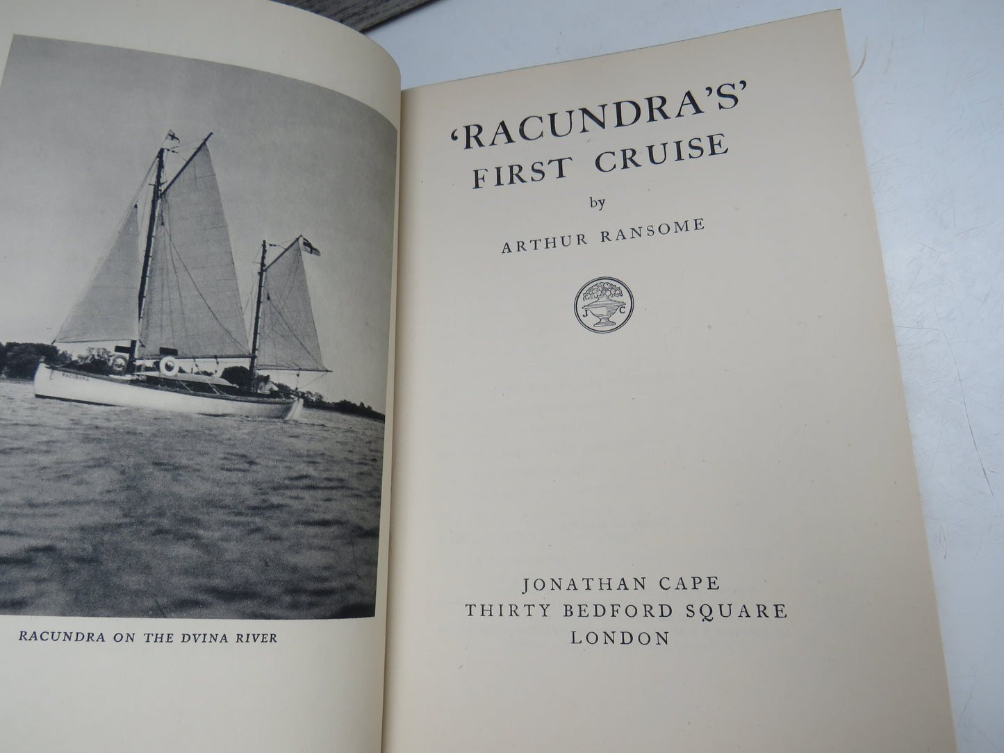 "Racundra's" First Cruise by Arthur Ransome, 1949, Vintage Children's Book