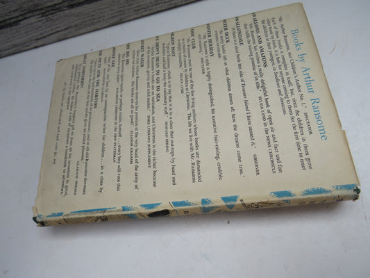 We Didn't Mean To Go To See by Arthur Ransome, Vintage Children's Book, 1947