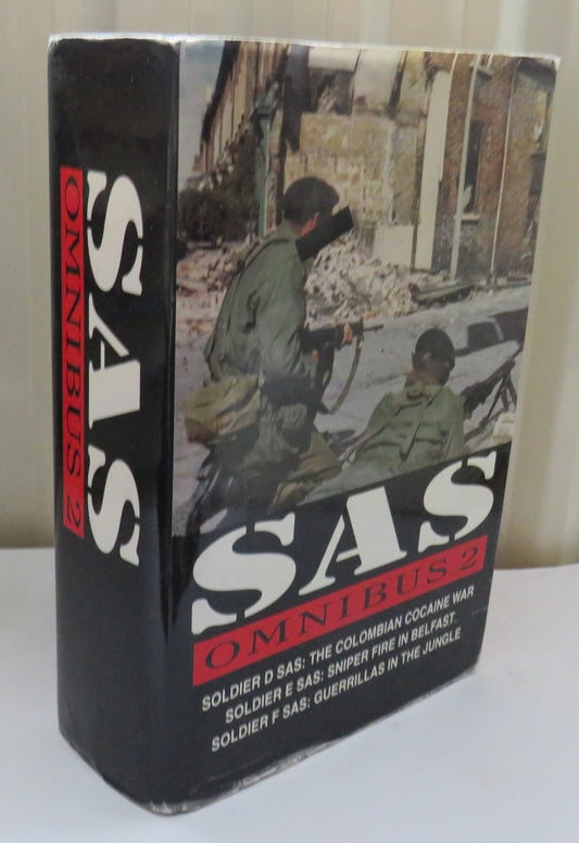 SAS Omnibus 2 Soldier D: SAS The Colombian War By David Monnery, Soldier E: SAS Sniper Fire In Belfast By Shaun Clarke Soldier F: SAS Guerrillas In The Jungle B Shaun Clarke 1994