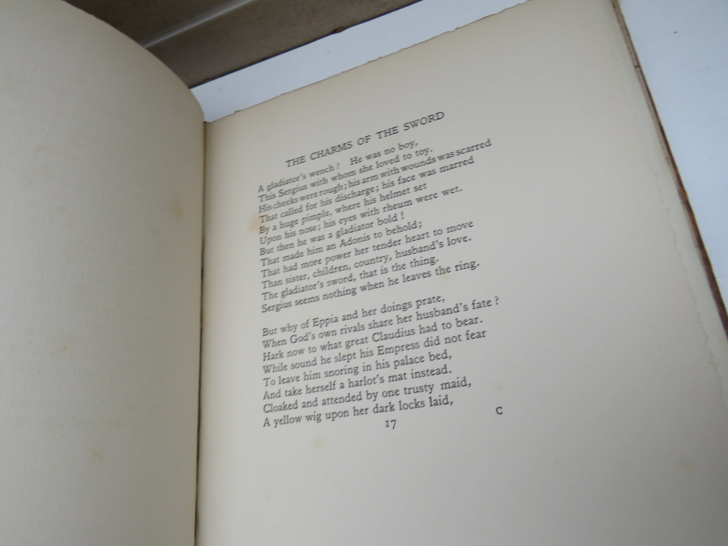 Woman A Satire From The Latin of Juvenal With An Introduction By F. A. Wright Limited Edition