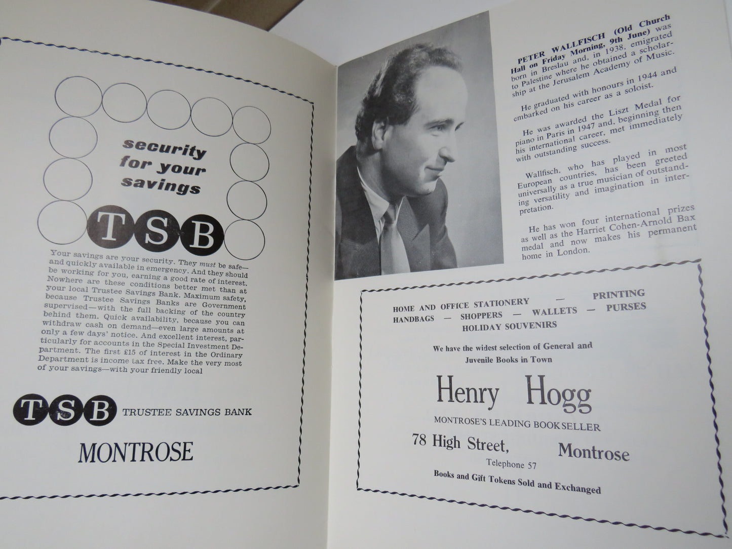 Montrose Festival of Music Art & Drama 1967