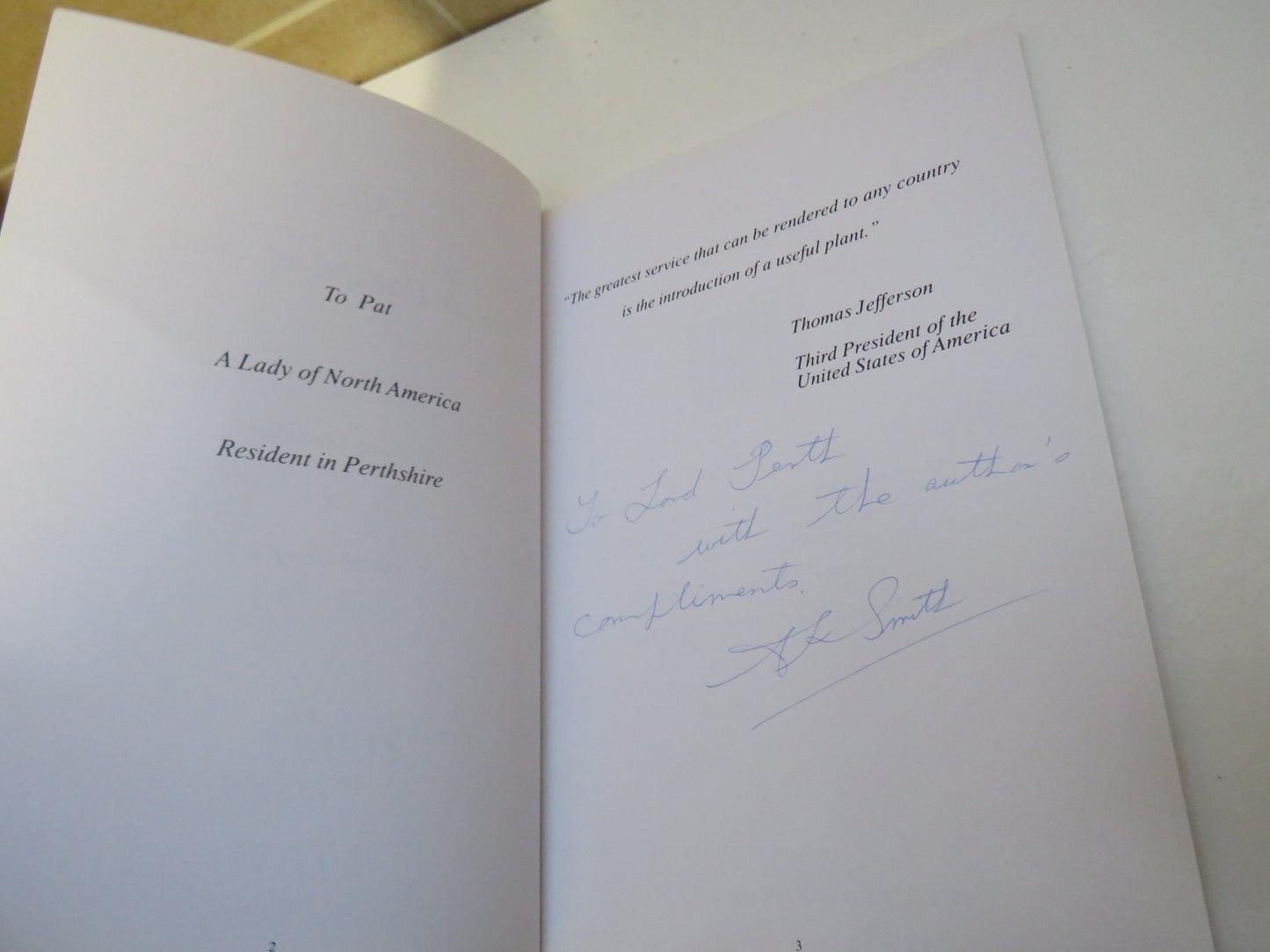 All For A Handful of Seed: The Life and Adventures of David Douglas by Archie Smith, 1997, Signed