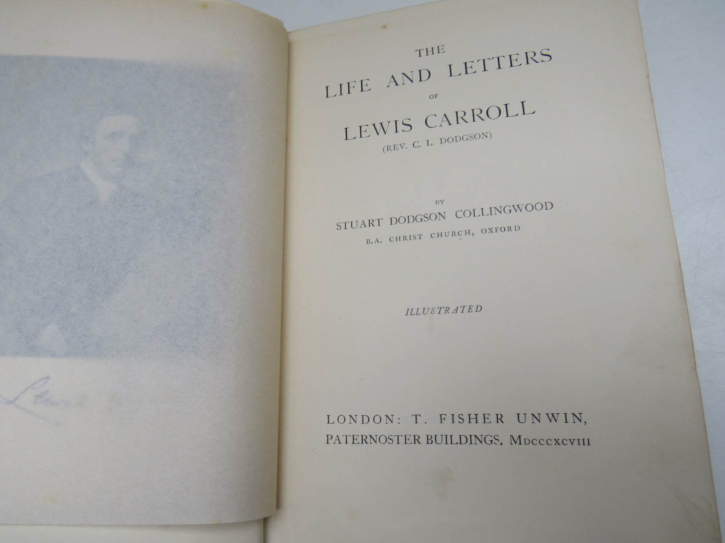 The Life and Letters Of Lewis Carroll By Stuart Dodgson Collingwood 1898