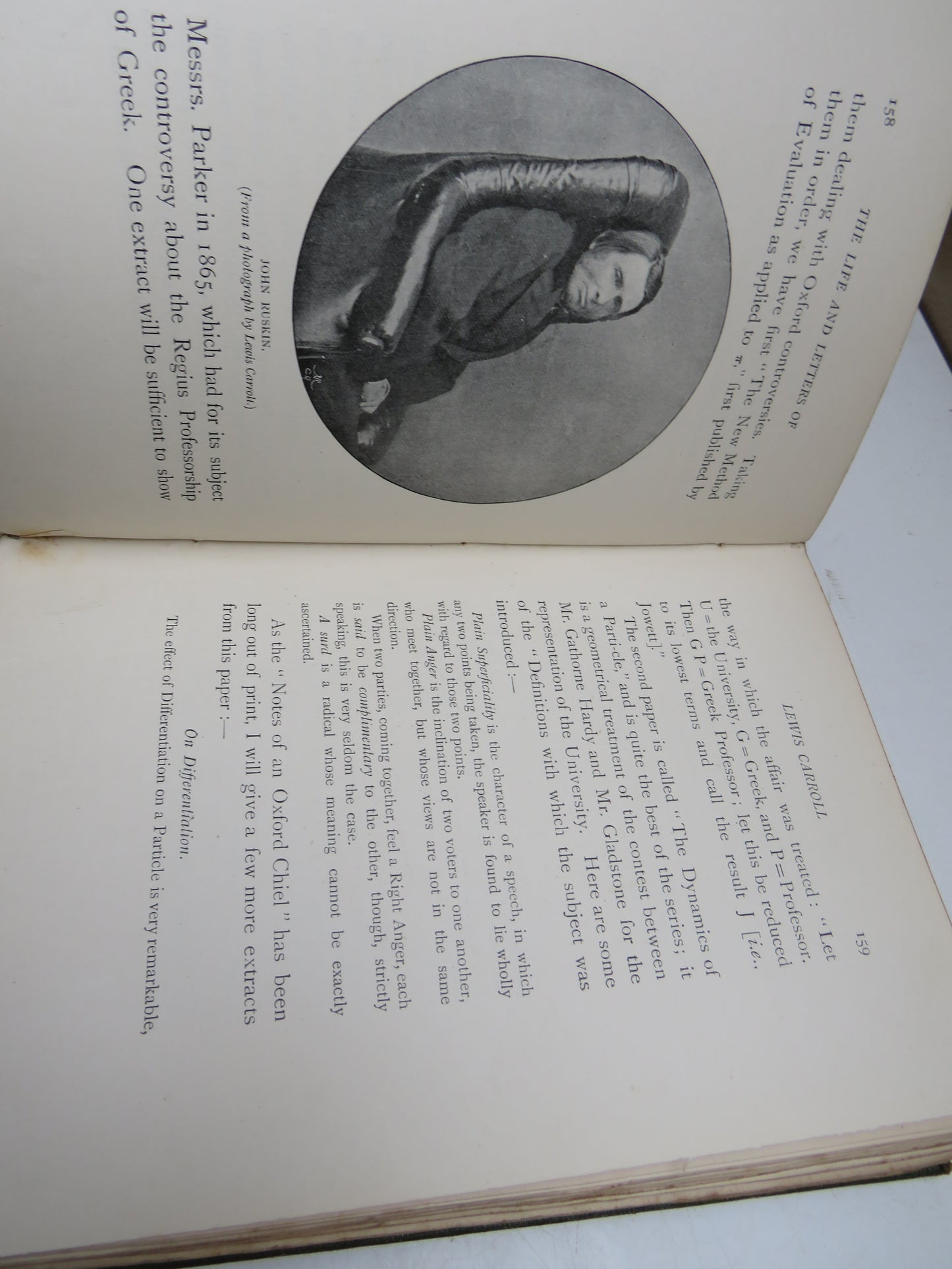 The Life and Letters Of Lewis Carroll By Stuart Dodgson Collingwood 1898