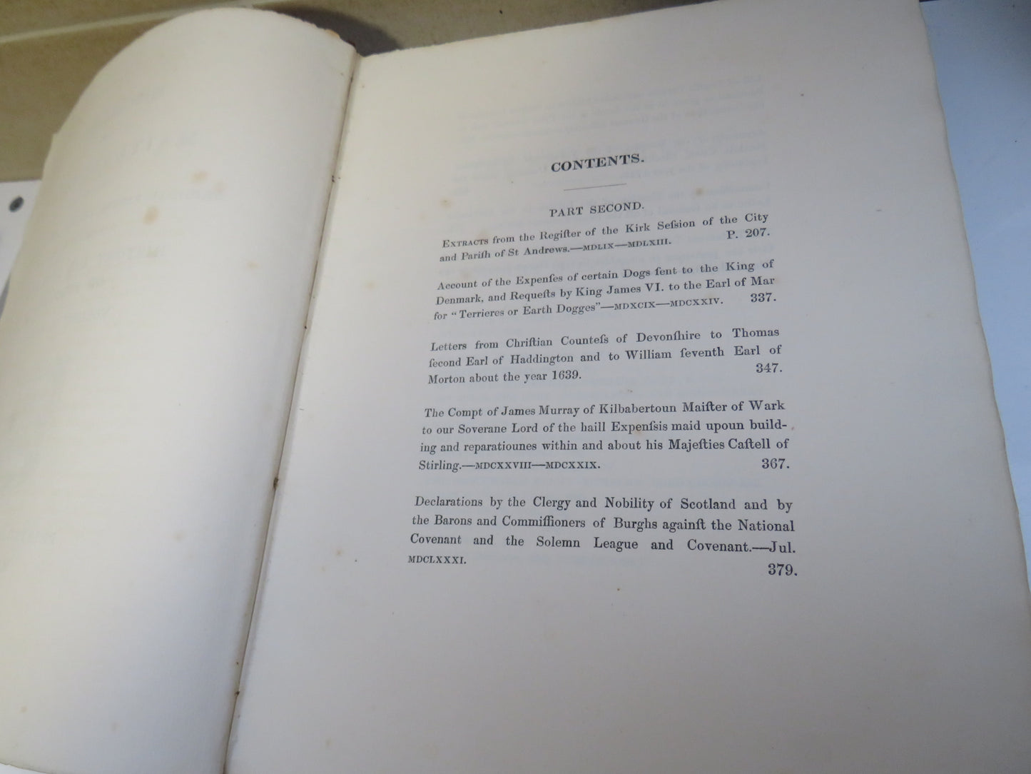 Miscellany of the Maitland Club Consisting of Original Papers and Other Documents Illustrative of the History and Literature of Scotland, Volume 3 - Part 2, 1848