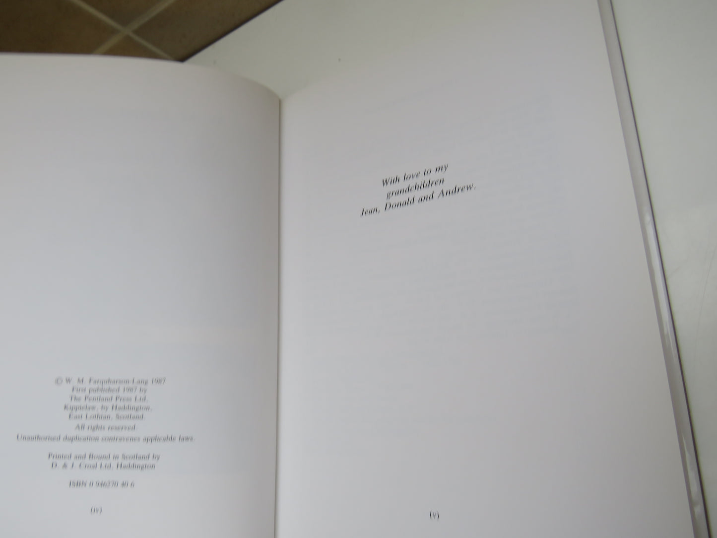 The Manse and the Mansion The Langs and the Farquharsons of Finzean 1750-1950