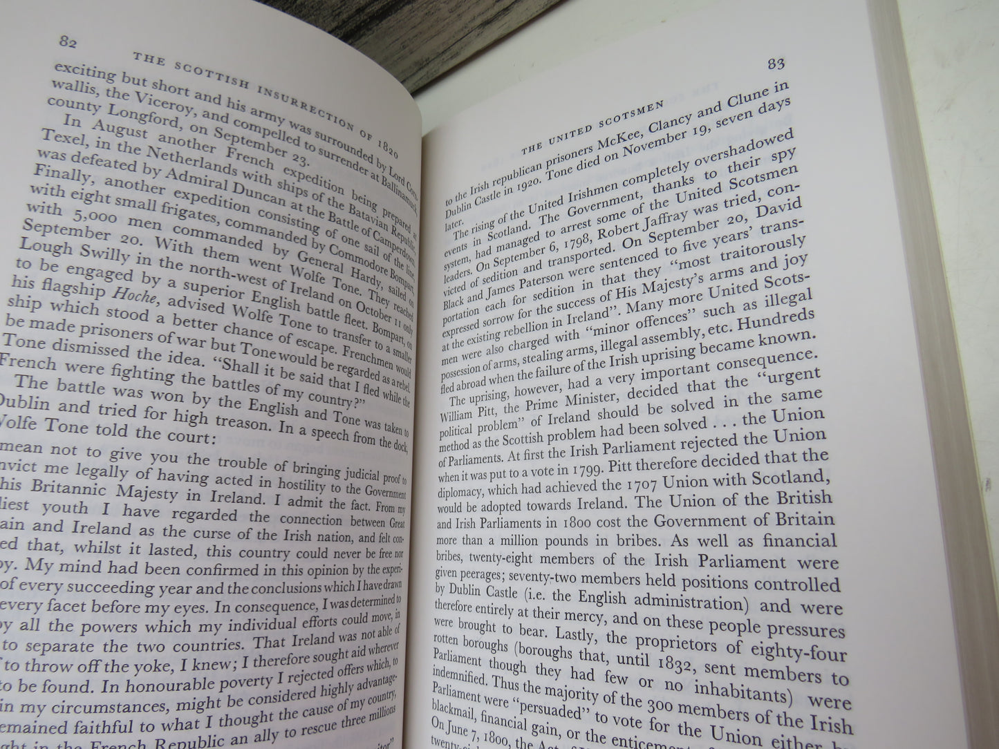 The Scottish Insurrection of 1820 By P. Berresford Eliis and Seumas Mac A' Ghobhainn 1989