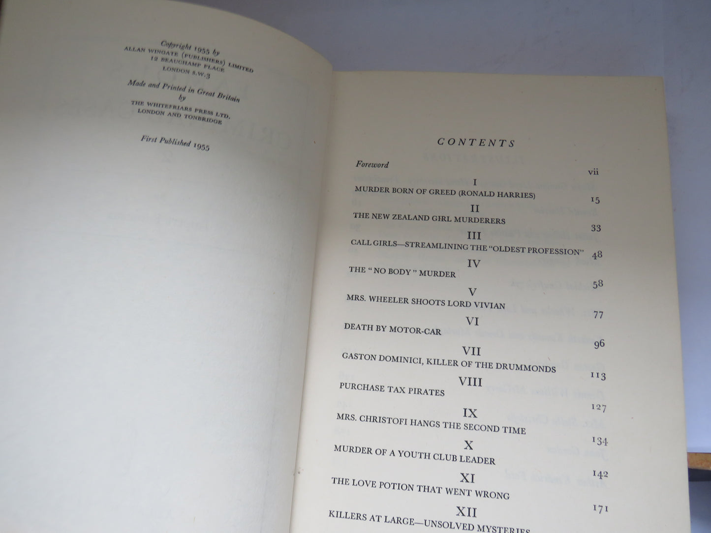 Famous Criminal Cases 2 By Rupert Furneaux 1955