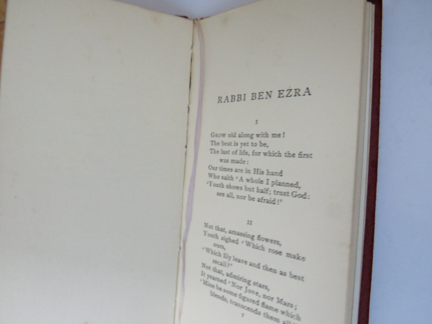 Rabbi Ben.Ezra By Robert Browning 1910