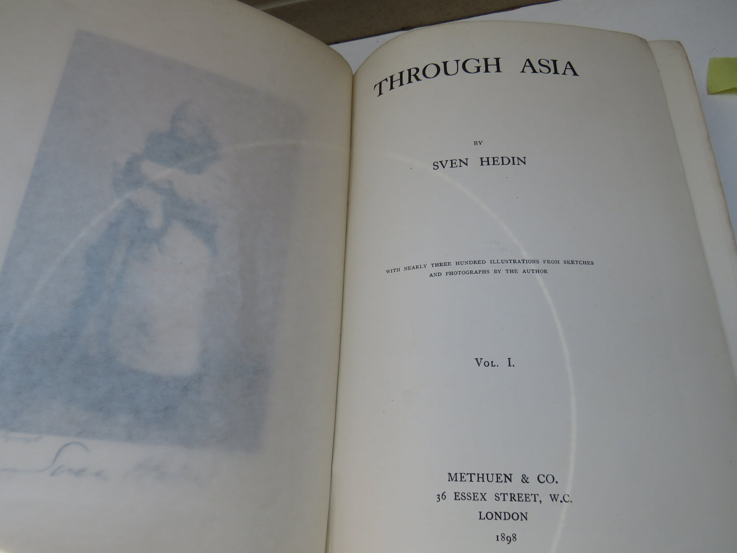 Through Asia By Sven Hedin 1898 Vol I & II