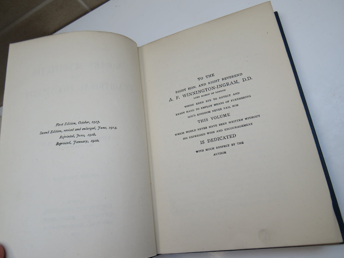 Modern Substitutes For Traditional Christianity By Edmund McClure 1920
