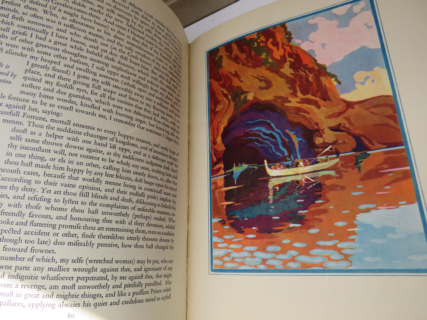 Amorous Fiammetta By Giovanni Boccaccio 1929 Reprinted From The Original English Edition, Translation of Bartholomew Young (1587)