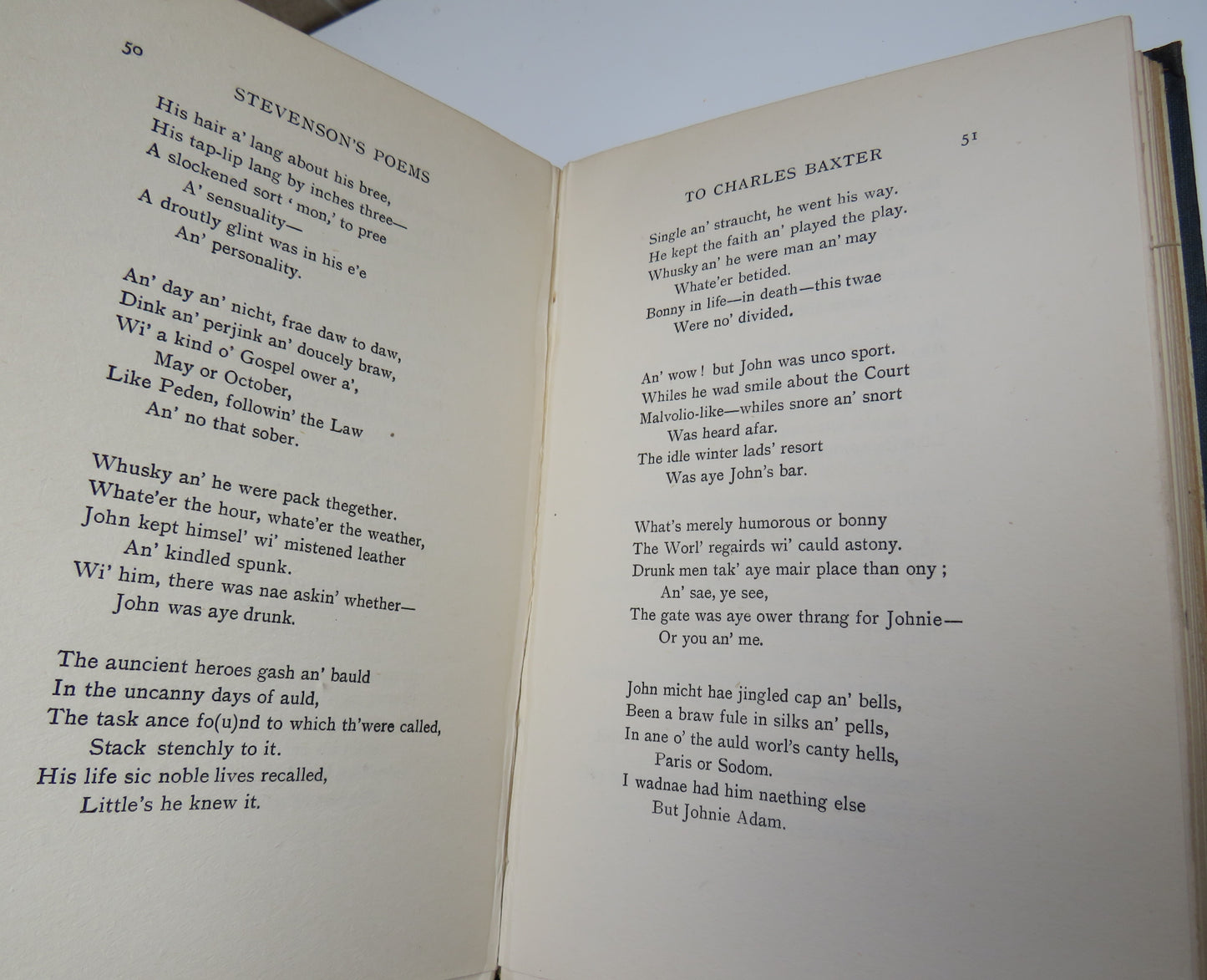 New Poems and Variant Readings by Robert Louis Stevenson, 1918