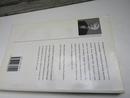 Tracing Your Scottish Ancestry By Kathleen B. Cory 1990