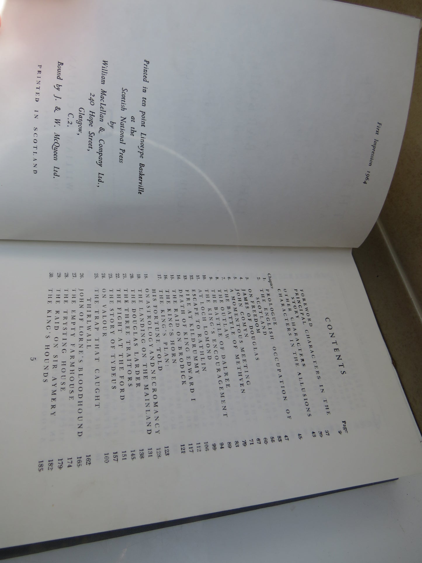 The Bruce An Epic Poem Written Around The Year A.D. 1375 By John Barbour Archdeacon of Aberdeen 1964