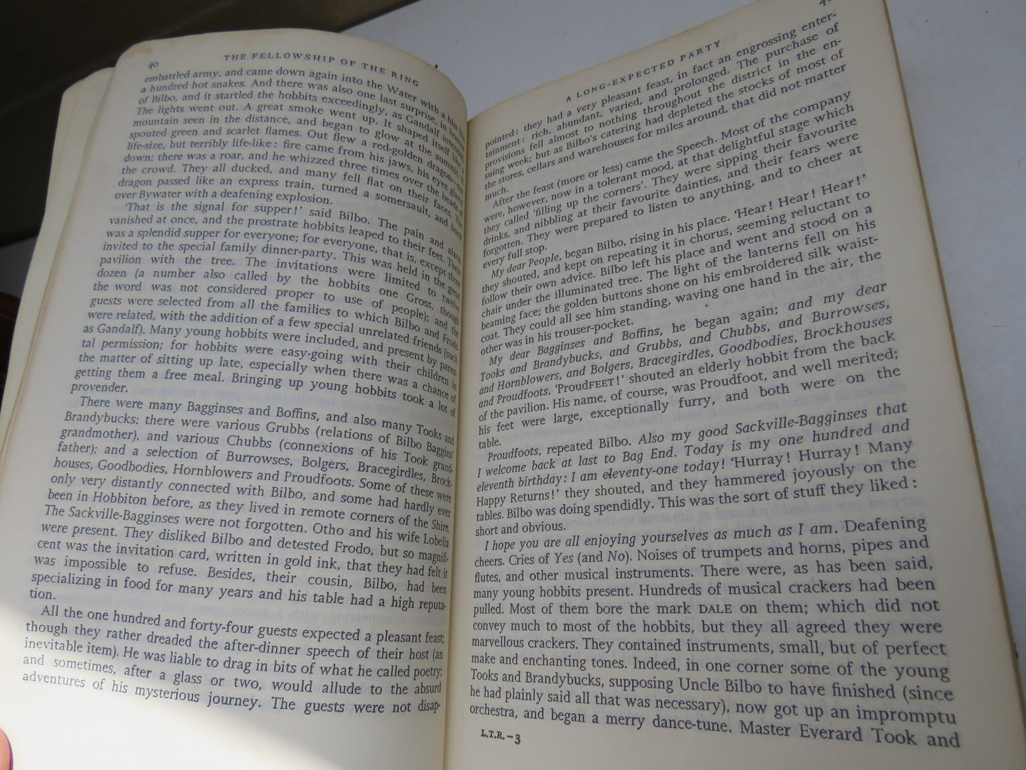 The Lord of The Rings By J.R.R. Tolkien All 3 Parts 1973