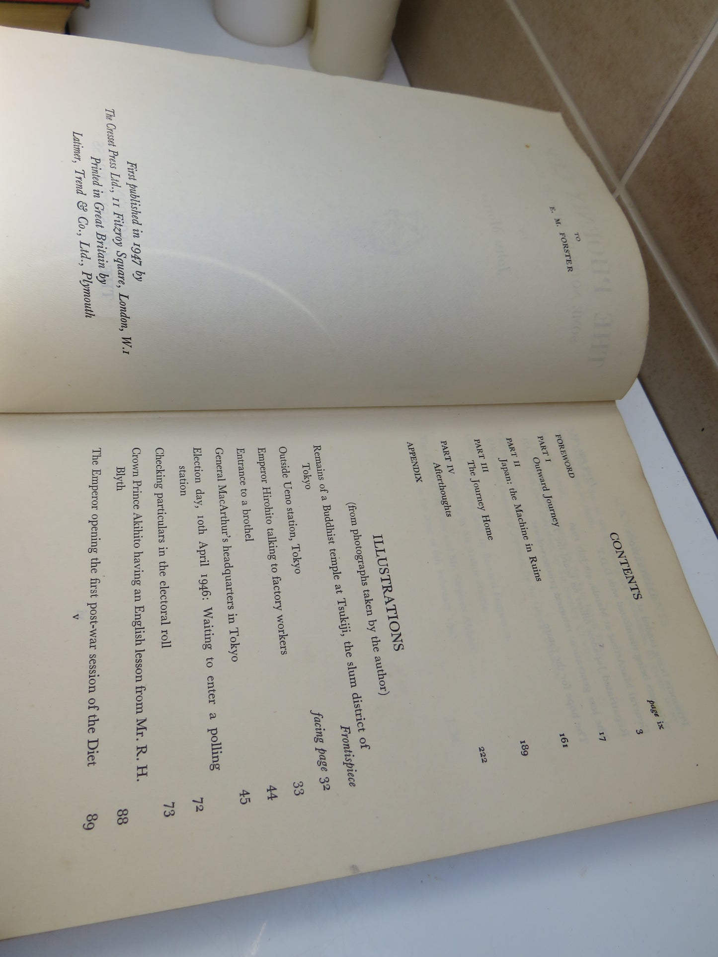 The Phoenix Cup Some Notes On Japan In 1946 By John Morris 1947