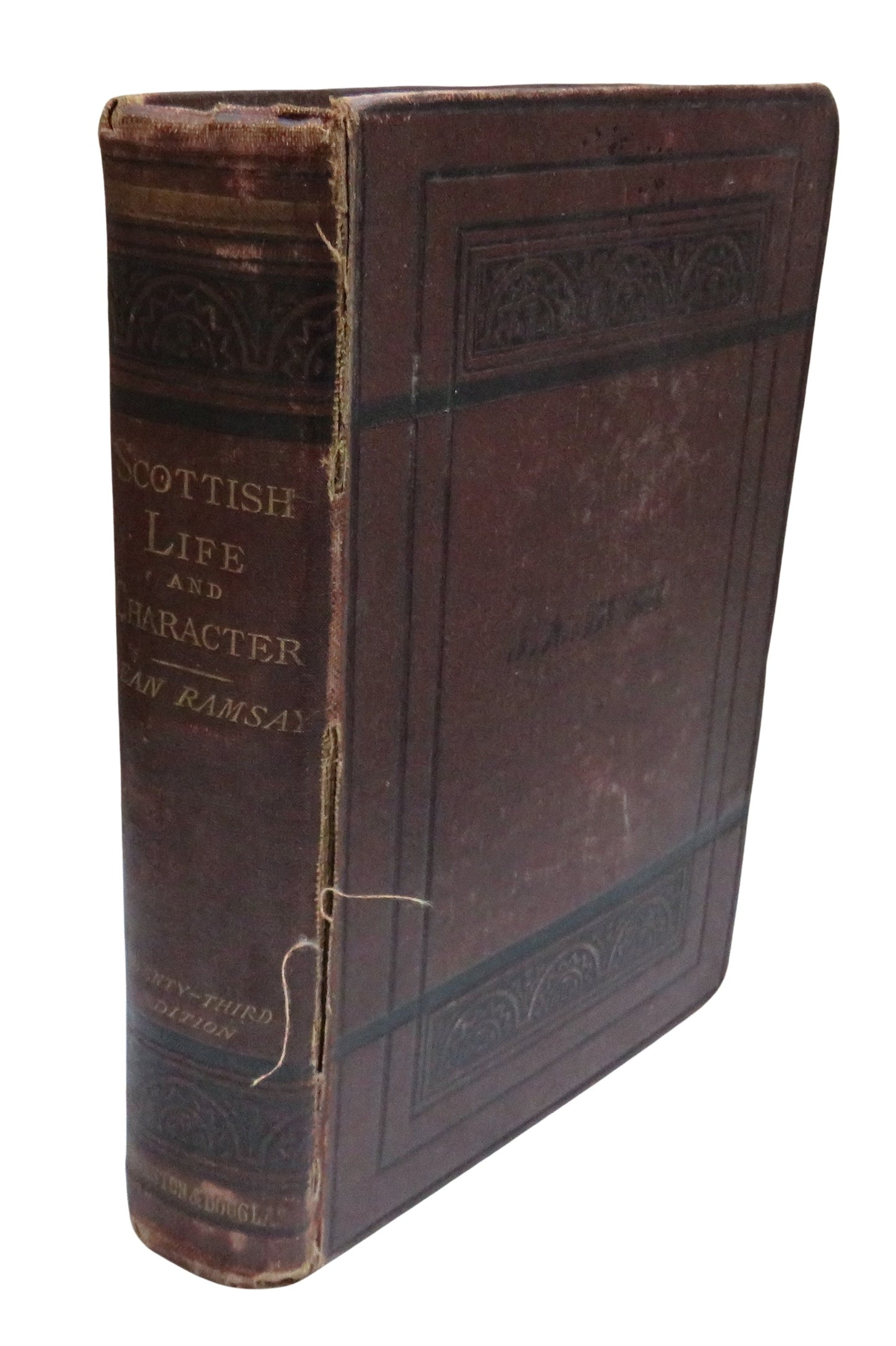 Reminiscences of Scottish Life & Character By The Late E. B. Ramsay 1874
