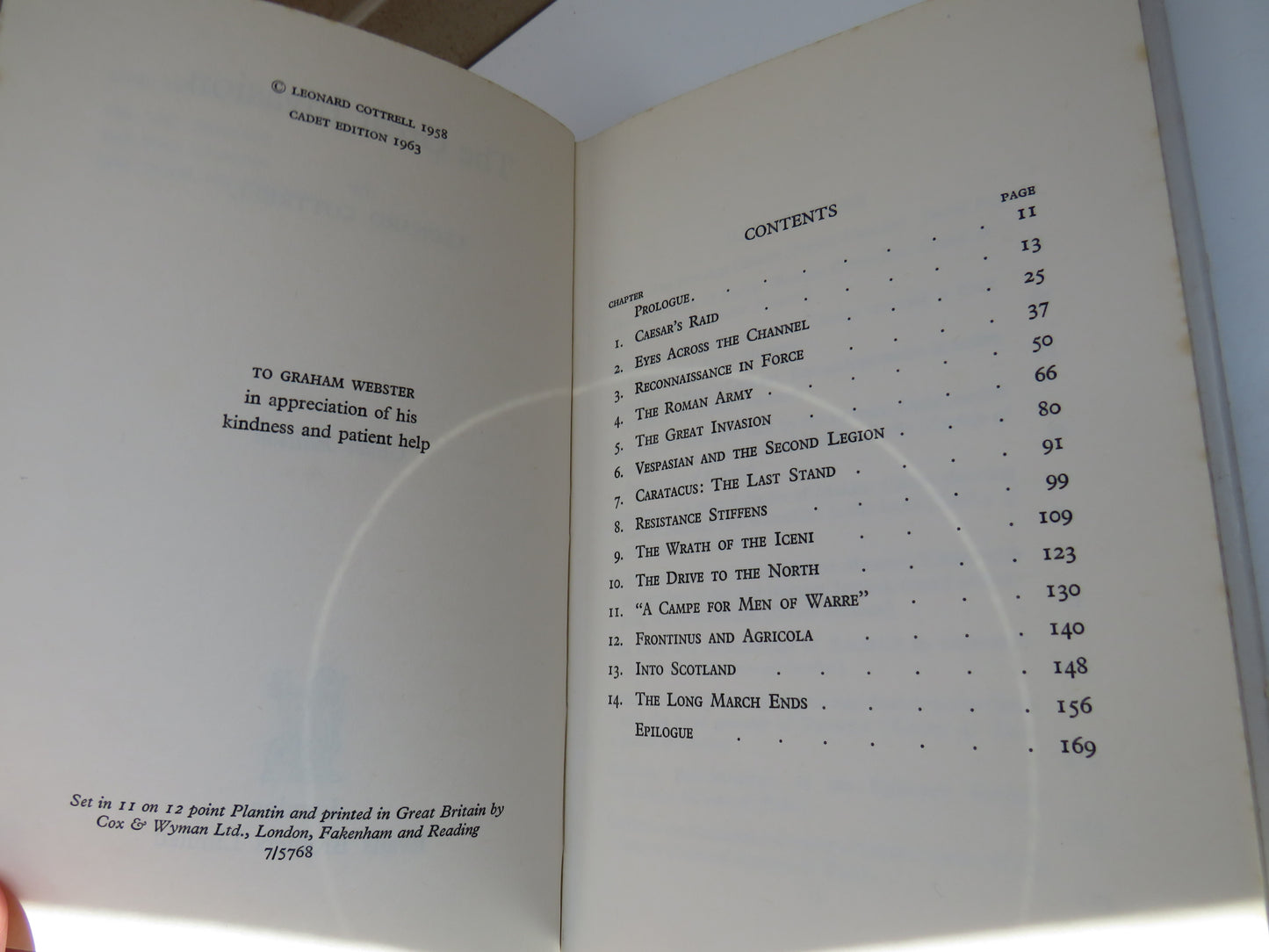 The Great Invasion By Leonard Cottrell Cadet Edition 1963