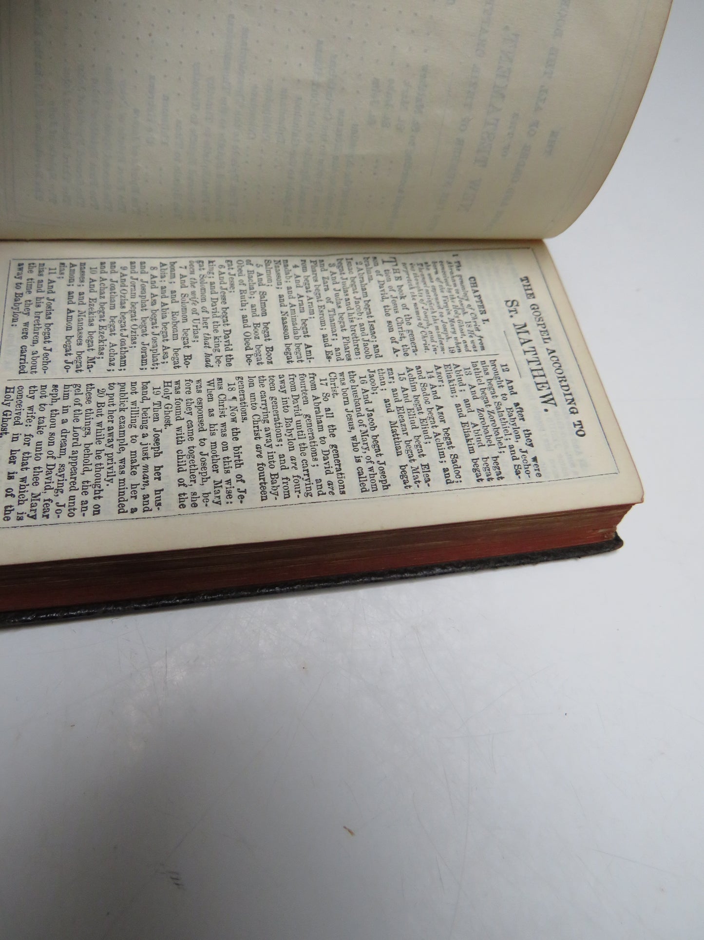 The New Testament of our Lord Saviour Jesus Christ - Small Antique Book