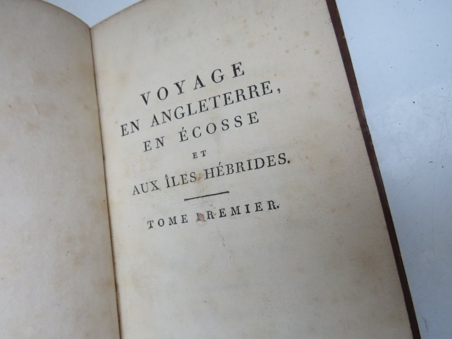 Voyage En Angleterre, En Ecosse Et Aux Iles Hebrides 1797