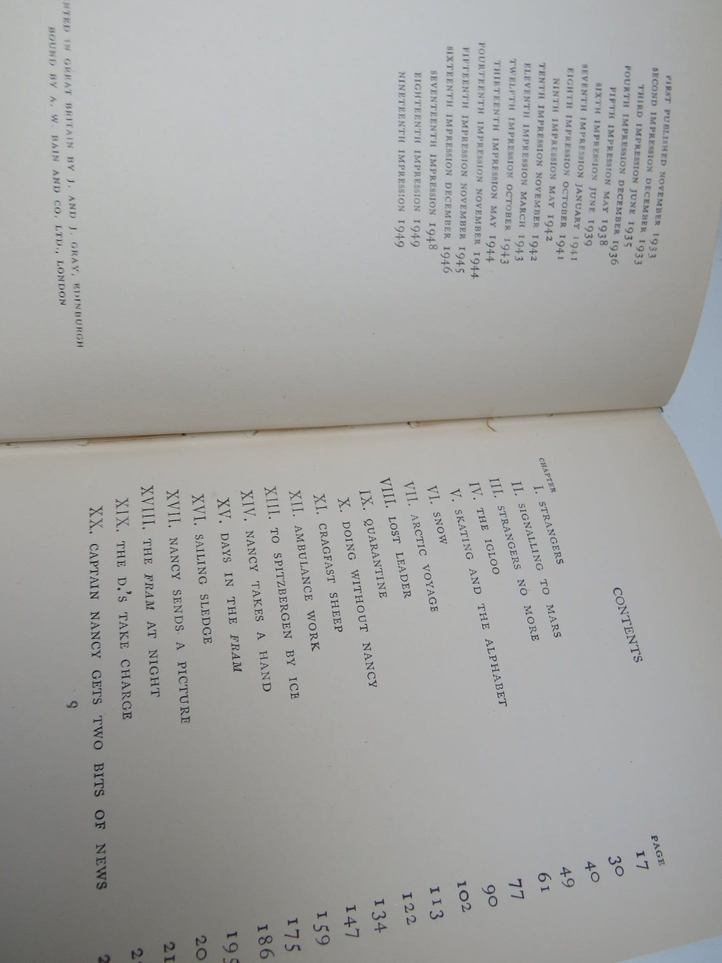 Winter Holiday By Arthur Ransome 1949 Antique Book