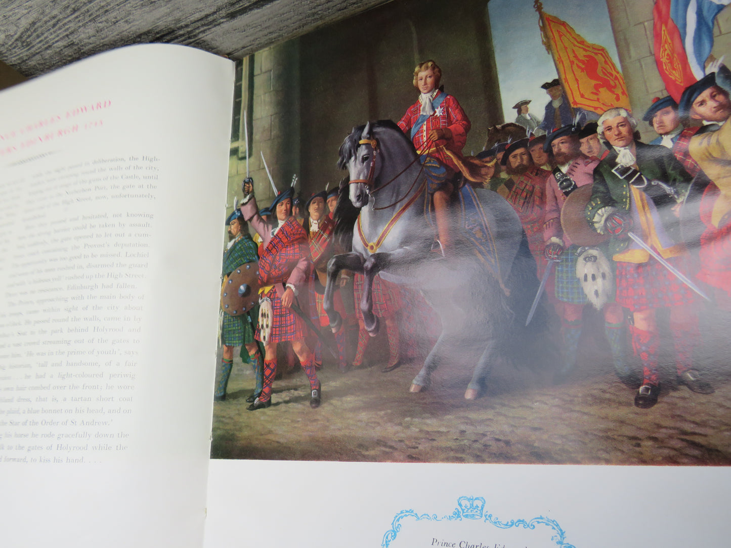 Royal Progress A Pageant of Regal Travel Painted By John Leigh Pembeton 1953