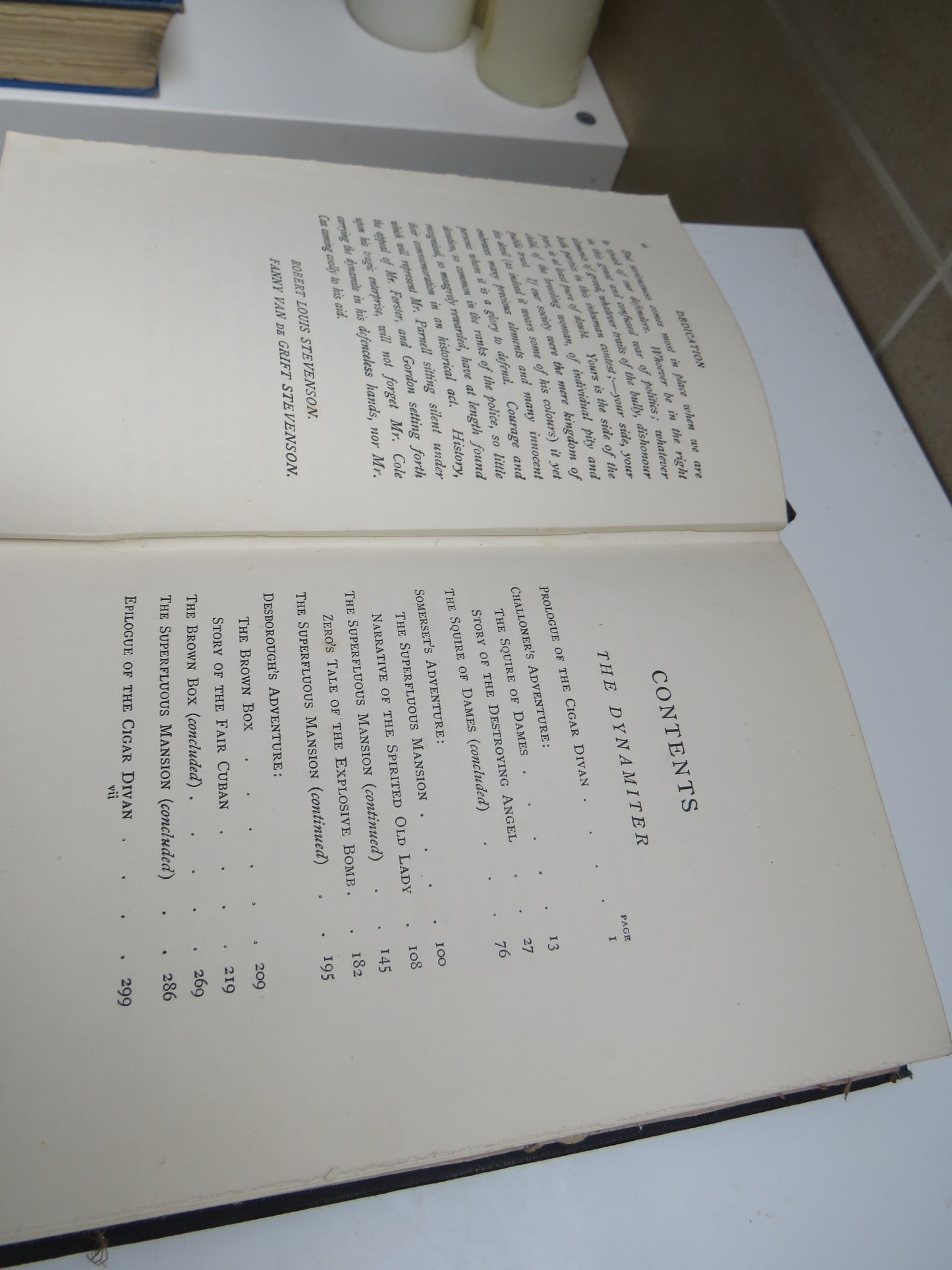 The Dynamiter By Robert Louis Stevenson and Fanny Van De Griff Stevenson 1905