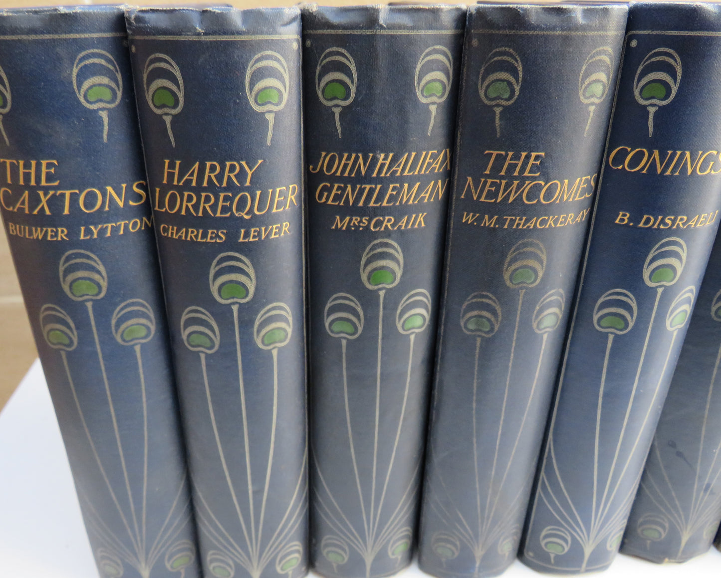 Decorative Book Set Including Westward Ho! by Charles Kingsley, and David Copperfield by Charles Dickens and many more (see description for full details)