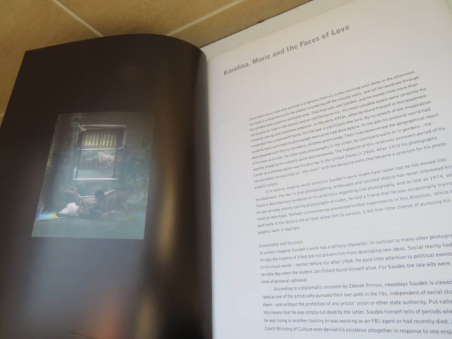Jan Saudek Essay By Christiane Fricke 1998