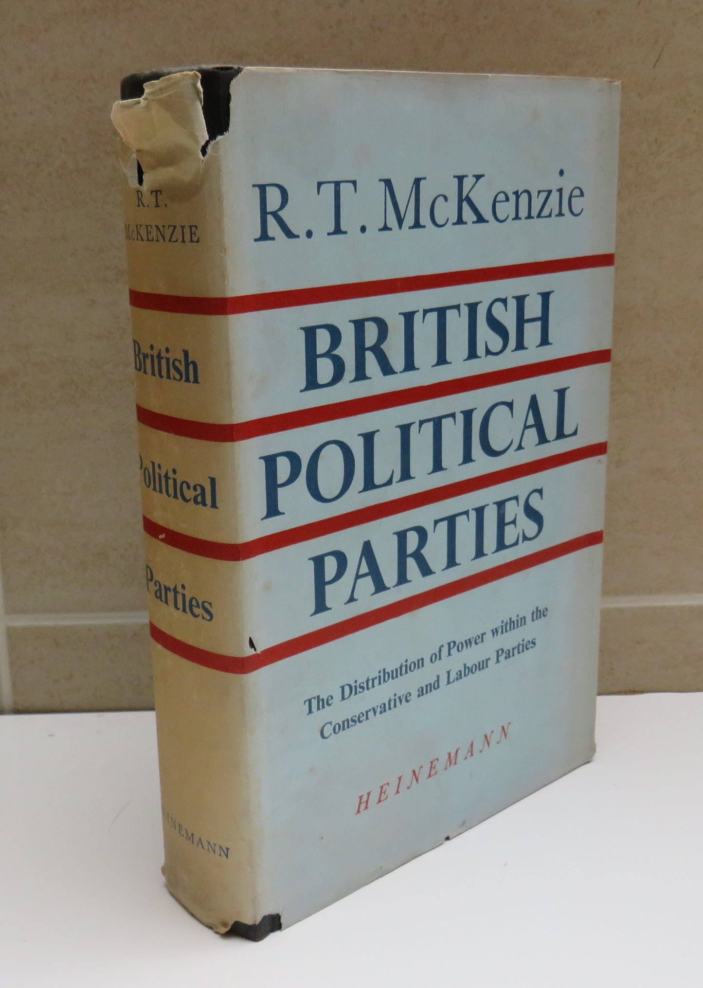 British Political Parties by R. T. McKenzie, 1955
