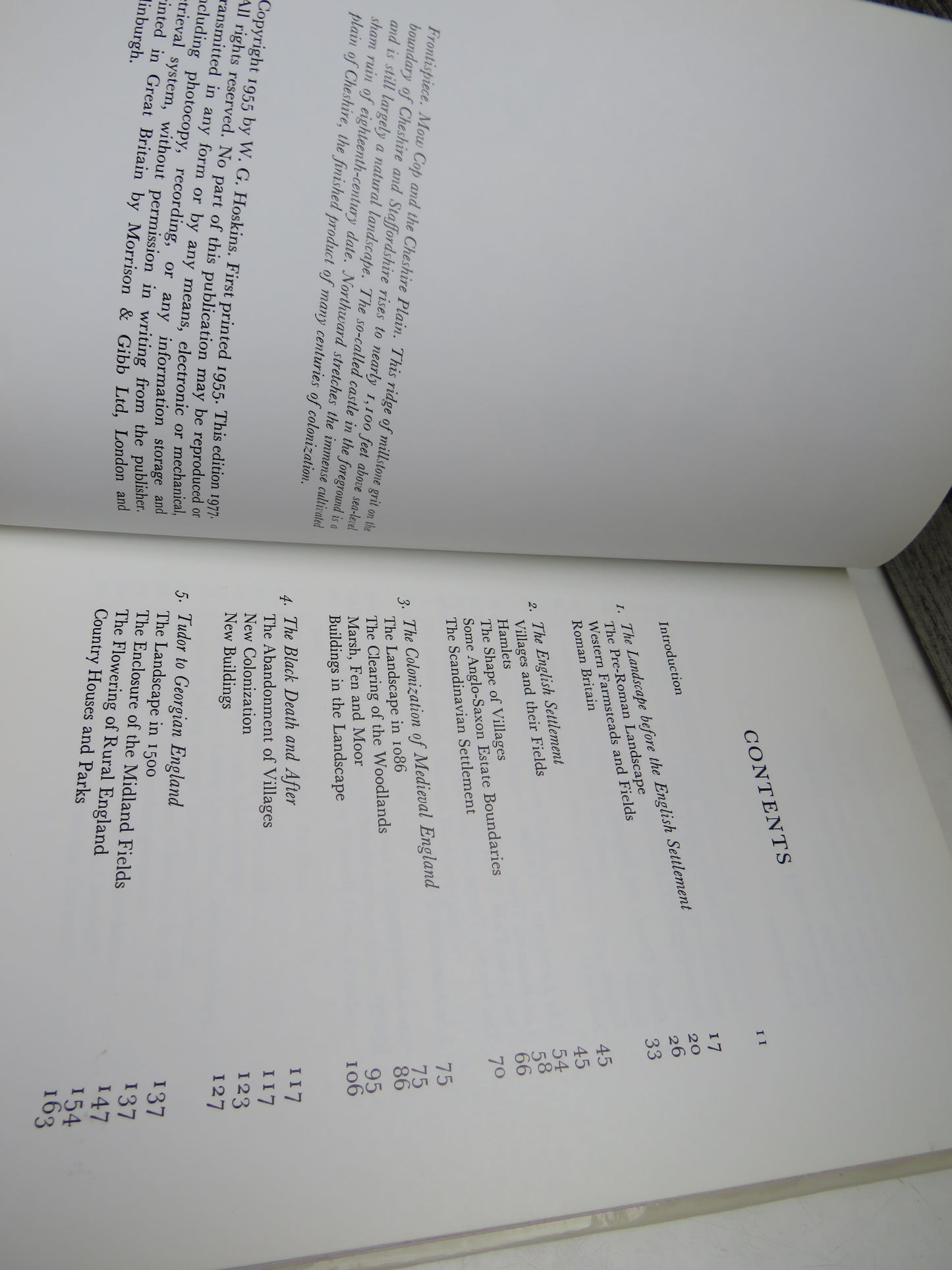 The Making of the English Landscape By W. G. Hoskins 1977