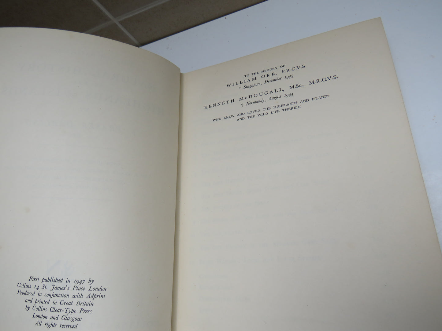 The New Naturalist Natural History In The Highlands & Islands By F.Fraser Darling 1947