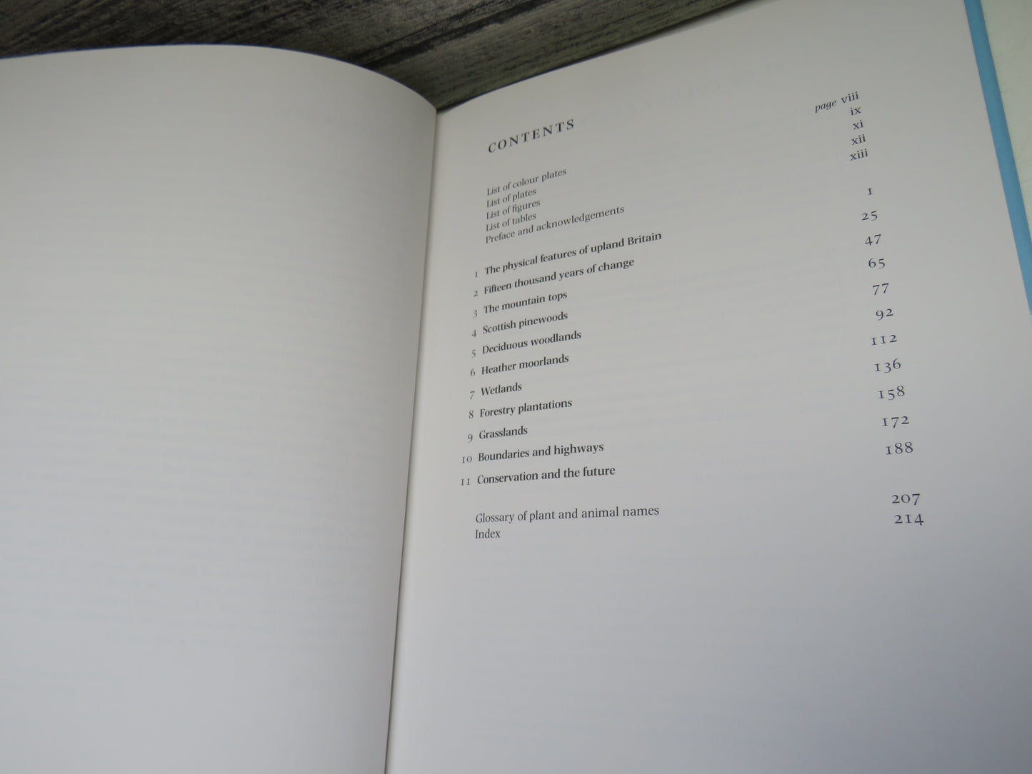 Upland Britain A Natural History By Margaret Atherden 1992