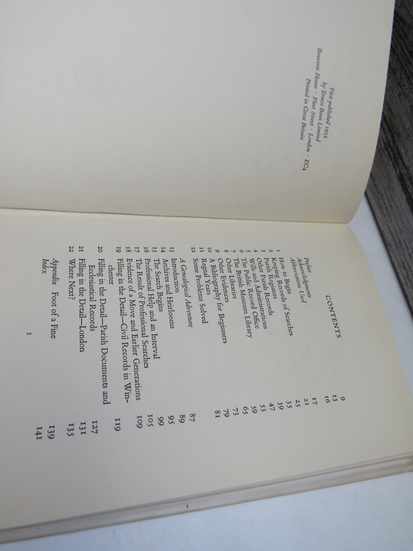 Genealogy For Beginners By Arthur J. Willis 1955