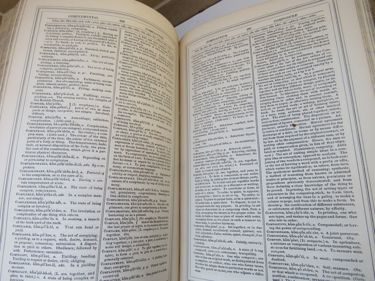 The Imperial Lexicon Of The English Language Exhibiting The Pronunciation, Etymology and Explanation By The Rev. John Boag Vol I