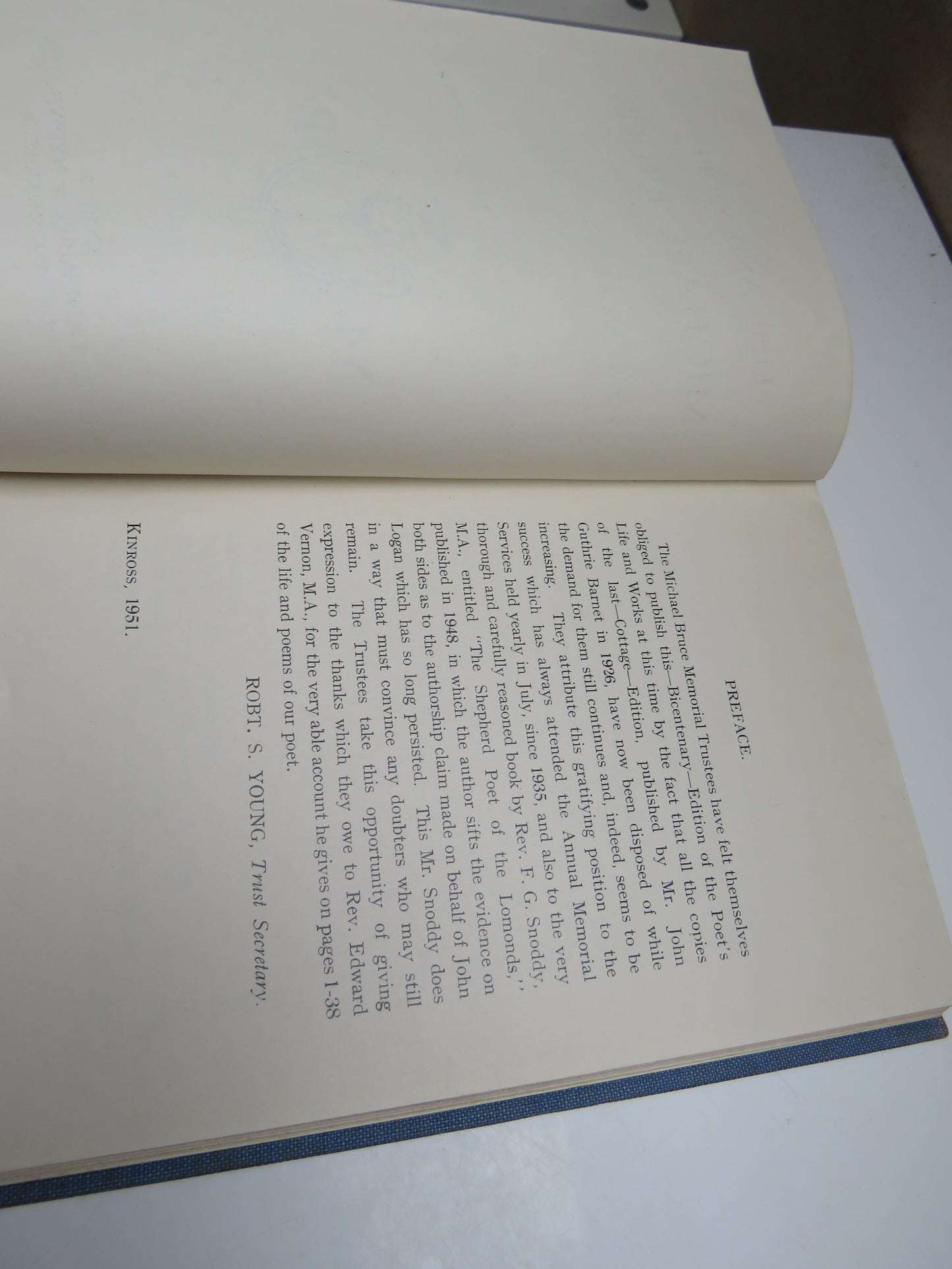 Life and Works of Michael Bruce The Bi-Centenary Edition 1951