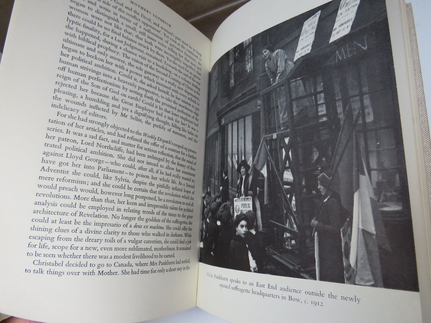 The Fighting Pankhursts A Study In Tenacity By David Mitchell 1967 Vintage Book
