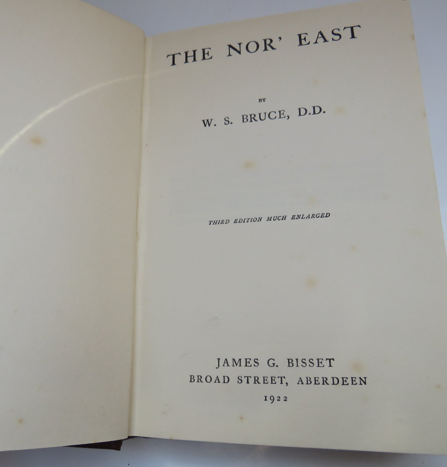 The Nor' East by W. S. Bruce, 1922