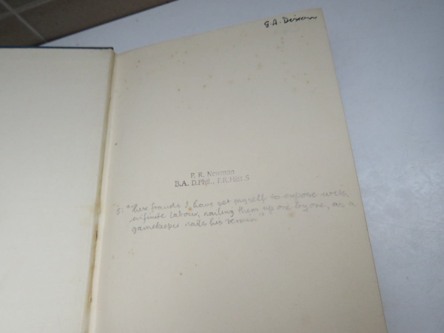 Family Origins and Other Studies By The Late J. Horace Round 1930