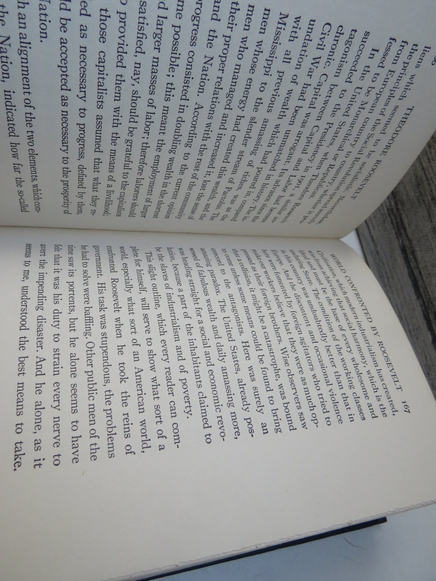 Theodore Roosevelt an Intimate Biography by William Roscoe Thayer