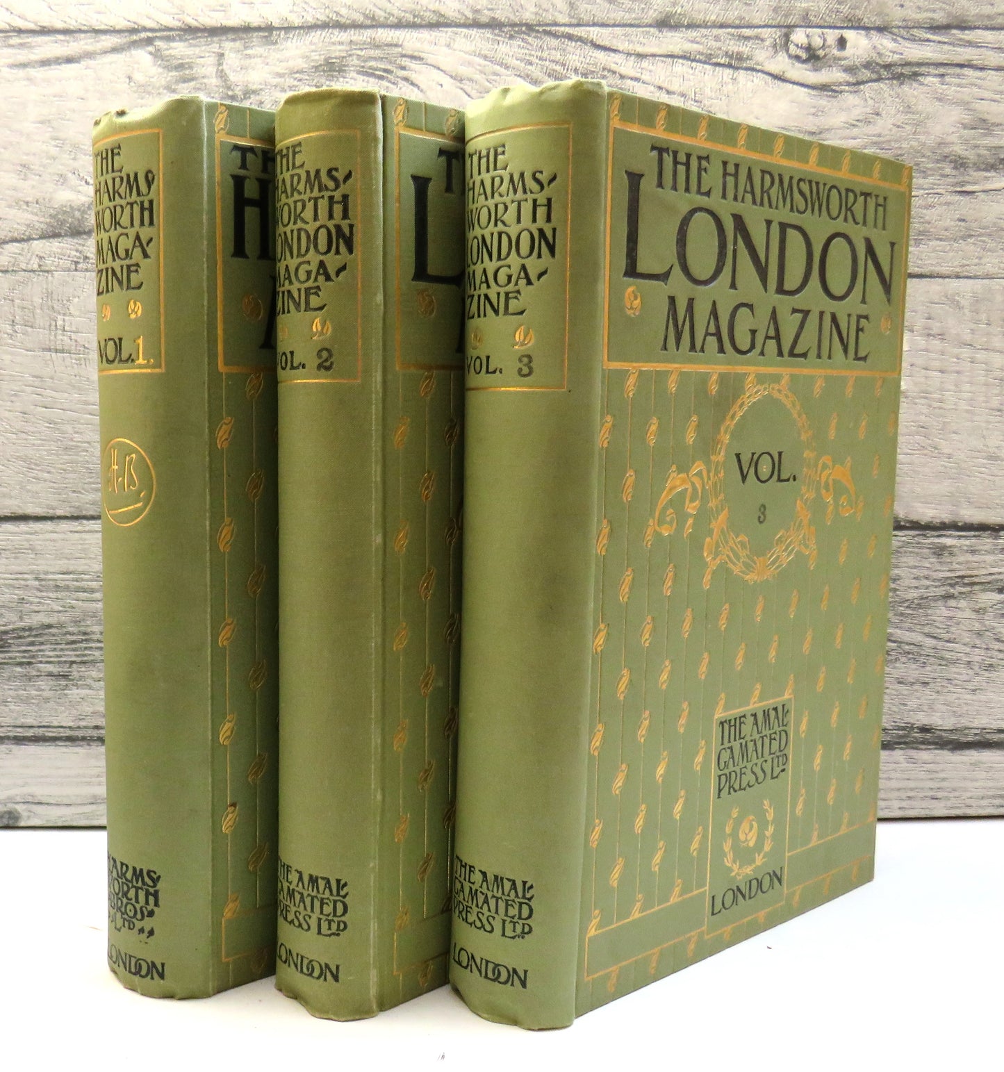 The Harmsworth Monthly Pictorial Magazine, Volumes I-III, 1898-9, 3 Volume Set