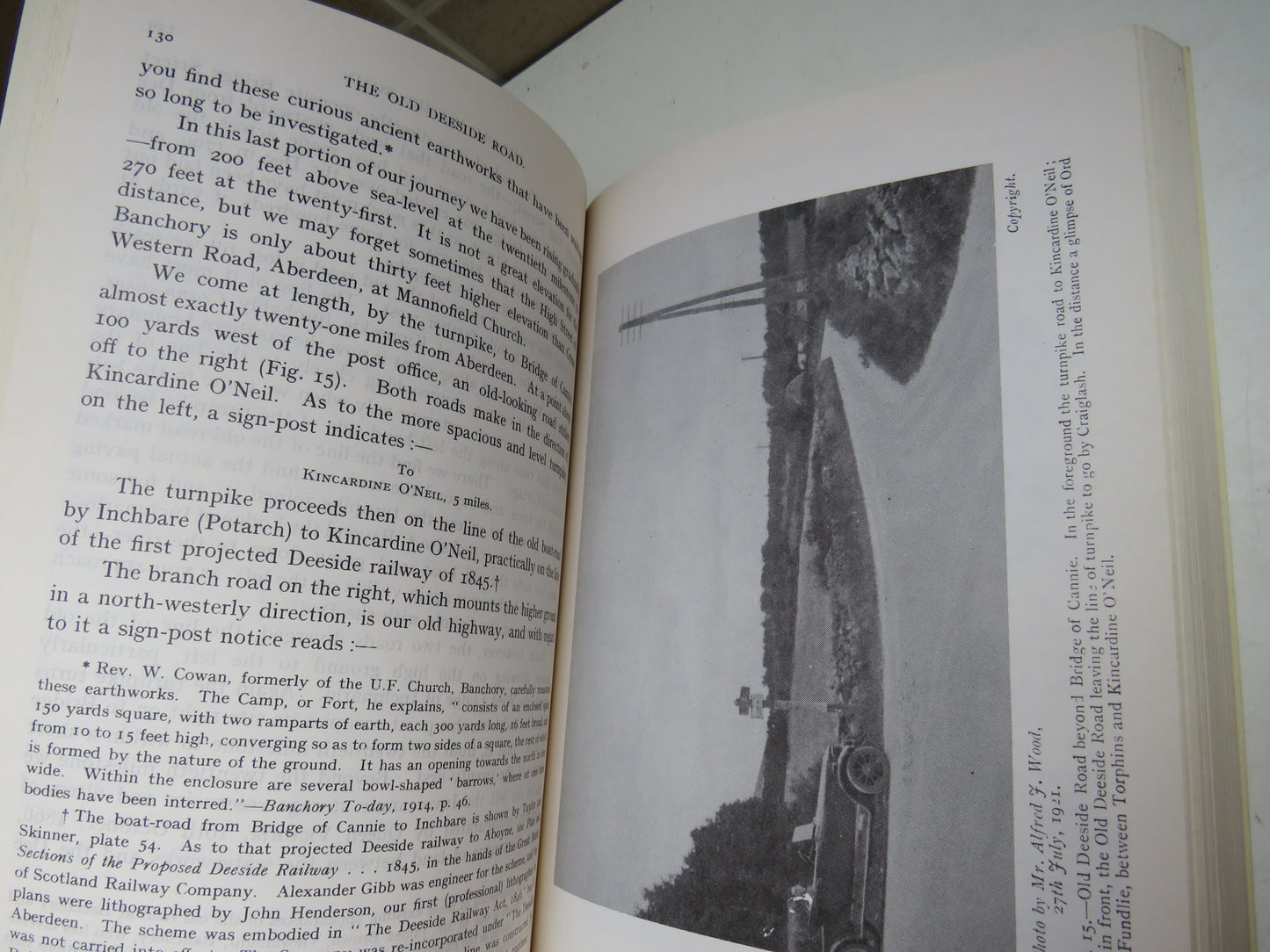 The Old Deeside Road (Aberdeen To Braemar) Its Course, History and Associations By G. M. Fraser, Librarian, Aberdeen Public Library 1983