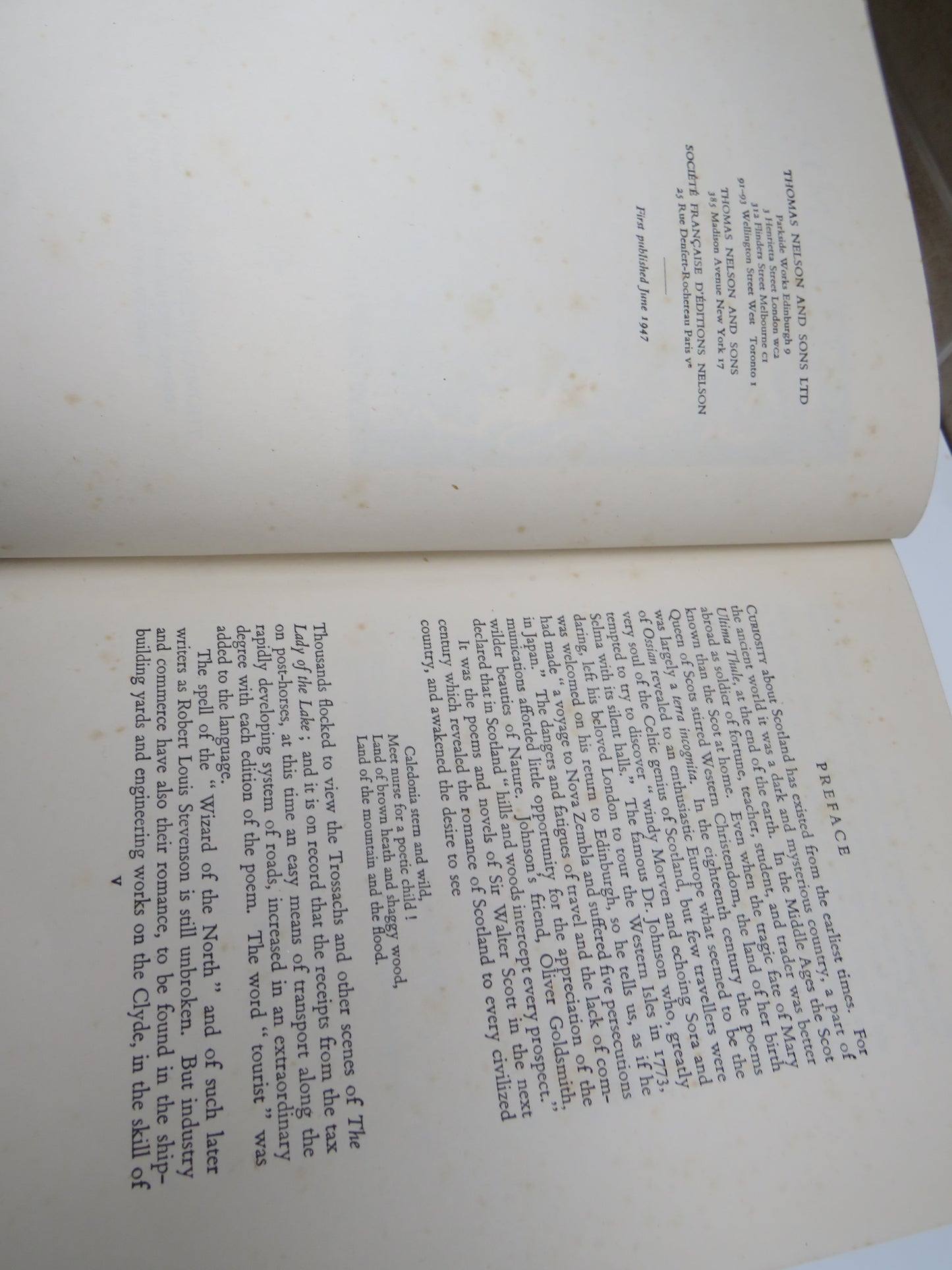 Scotland A Description of Scotland and Scottish Life Edited By Henry W. Meikle 1947