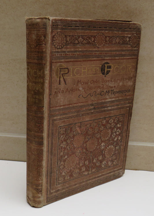 Rich and Poor A Tale For Boys By C.M.Trowbridge 1892 book image 2