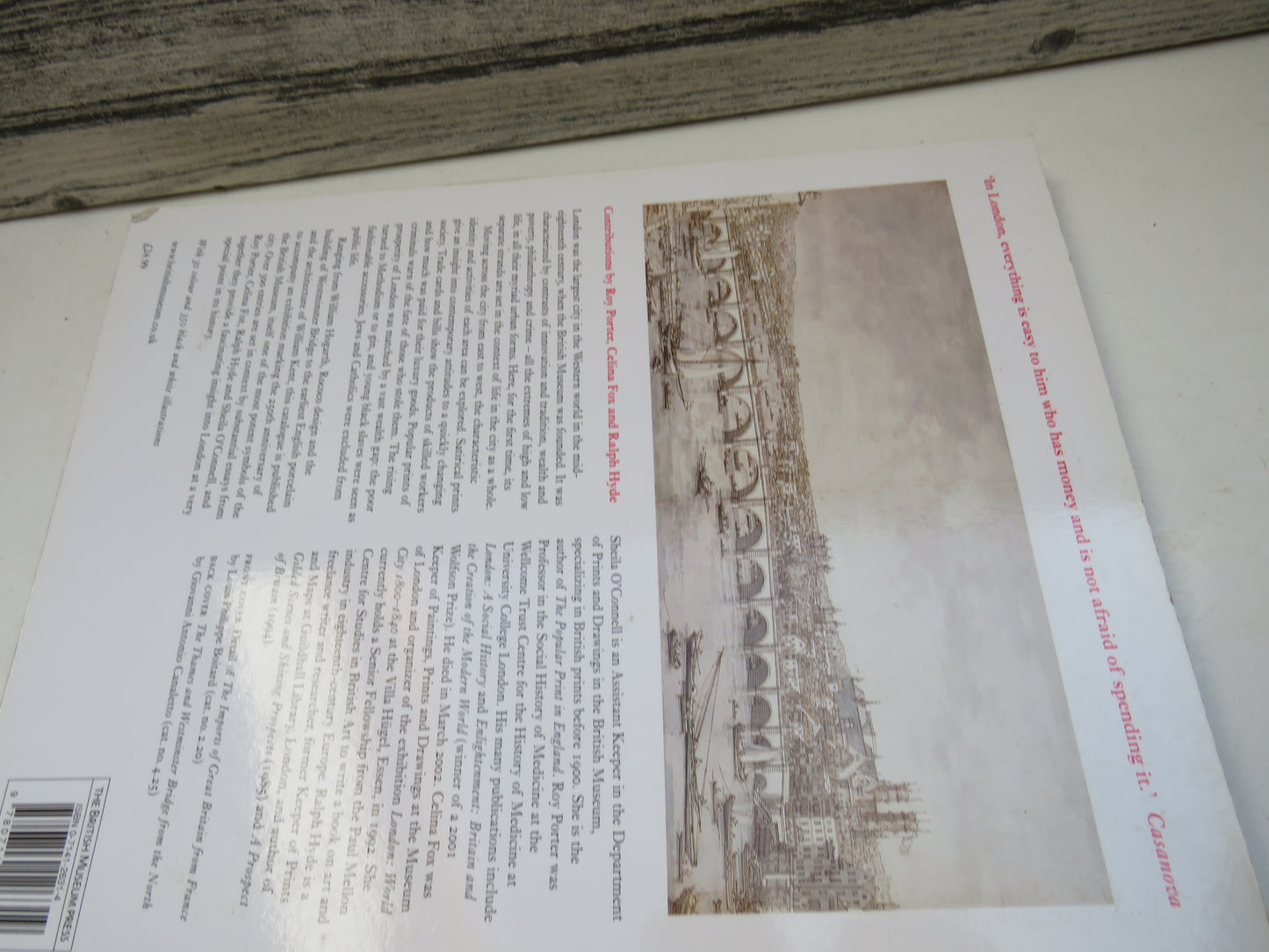 London 1753 by Sheila O'Connell, 2003